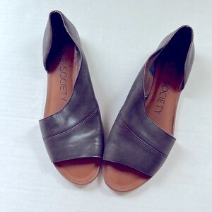 Sole Society women dark brown shoes new 9.5